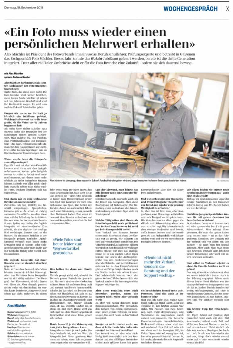 Zeitungsartikel